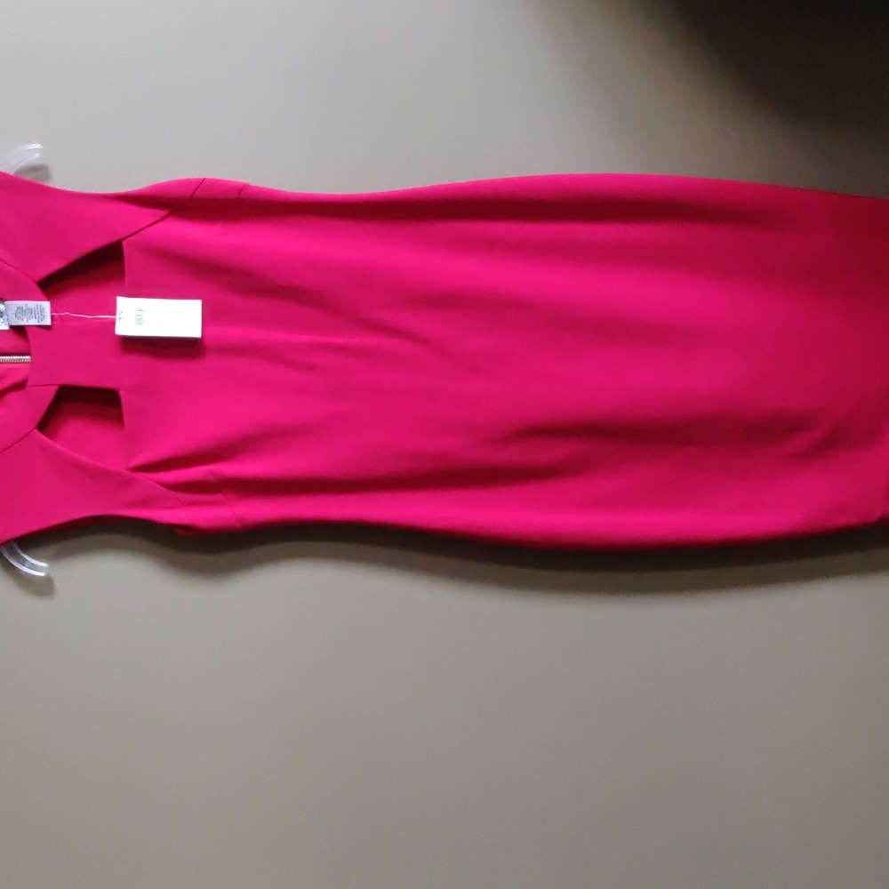 Cache Cut out Fully lined Dress 2 NWT
